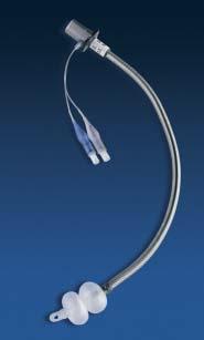 Laser-Flex Stainless steel dual cuffed tube for ventilation during CO 2 and KTP laser surgery of the laryngeal / tracheal area.