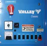 mechanical switches to set pivot direction Can be upgraded to Valley Pro2, Select2 or AutoPilot Linear Classic The Classic control panel offers the lowest initial investment and provides push button,