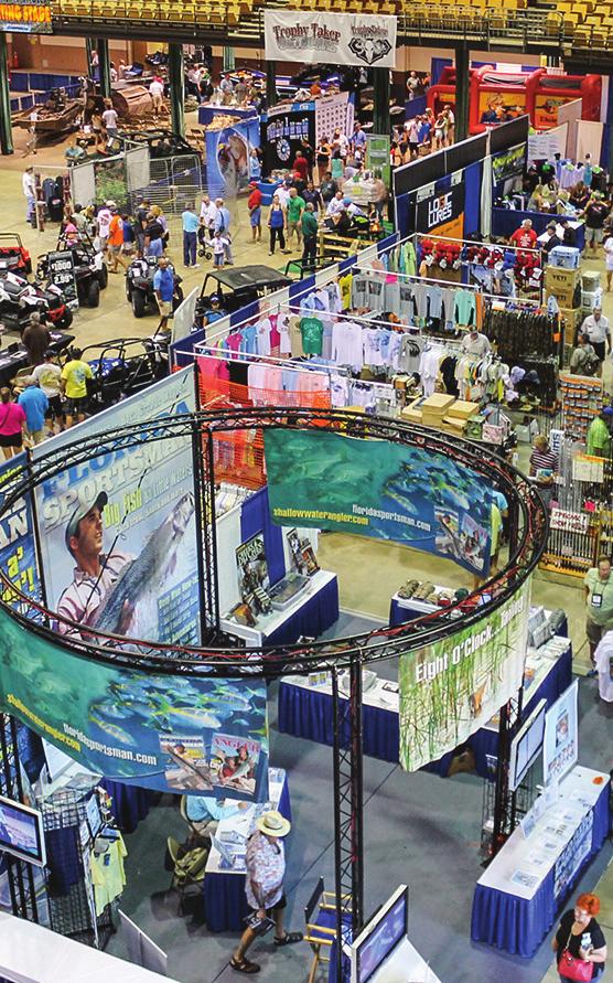 EXPO LOCATION & DATE This will be the 26th year that Florida Sportsman Magazine will be hosting the Florida Sportsman Expo at the Florida State Fairgrounds in Tampa.