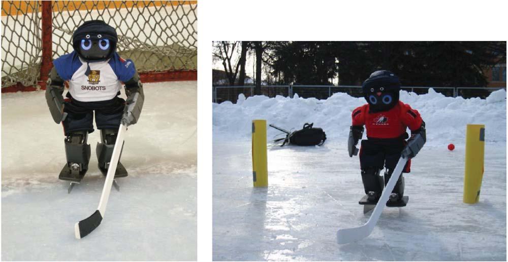 310 C. Iverach-Brereton et al. / Robotics and Autonomous Systems 62 (2014) 306 318 Fig. 10. Jennifer, the robot used in our experiments, skating on an indoor (left) and outdoor (right) ice surface.