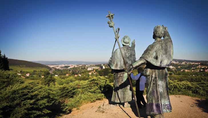 WALKING THE CAMINO DE SANTIAGO For centuries, pilgrims from all over the world have walked along Spain s Camino de Santiago, following the many paths to Santiago de Compostela and the tomb of St.