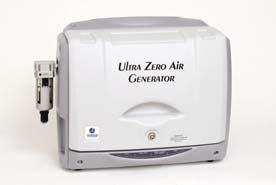 Ultra Zero Air Generator GT Series The GT Series produce ultra zero air removing CO and HC pollutants to less than 0.1 ppm, and NOx contaminants to 1 ppm.