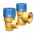 PRESCOR B SAFETY VALVES For protecting water heaters and potable water systems. Prescor B Set pressure [bar] Inlet Connection Outlet Capacity [kw] Prescor B 1 / 2 6.