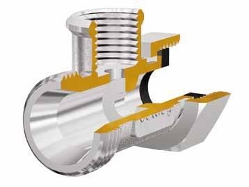 Prevent Water Hammer Simply and Effectively The Flexofit water hammer arrestor has been specially developed to absorb water hammer in sanitary