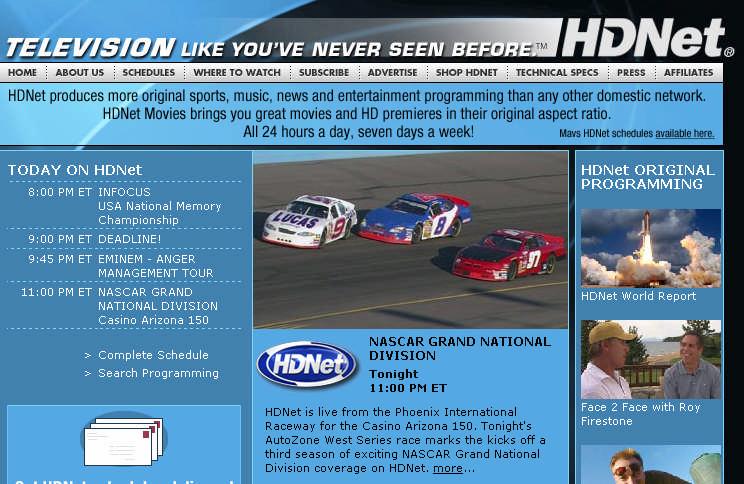 The premium production quality HDNet provides for the series is unrivaled and we are thrilled for its drivers, teams and tracks to receive live television coverage throughout the season.