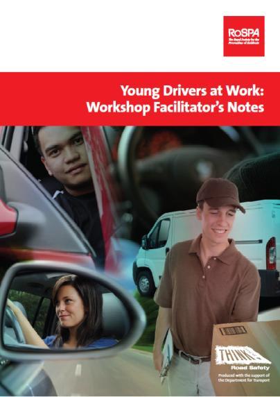 YOUNG DRIVERS AT WORK Online toolkit Activity Guide with information on activity