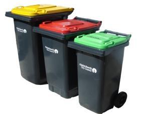 25. Bin collection Bin collection refers to the collection of waste or recyclables in wheelie bins, mobile garbage bins (MGBs) or mobile recycling bins (MRBs).