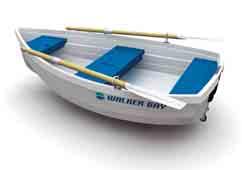 Maximize your fun: add a Tube or a Sail Kit. *OARS INCLUDED Model Shown: WB 8S Gray seats also available.