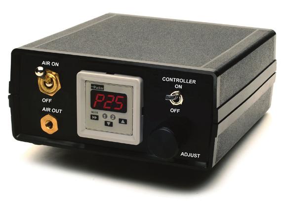 24 VSO-BT Pressure Controllers Typical Applications: Liquid Piloting Microfluidics Cytometry Research Oocyte Chambers Benchtop Controllers The VSO-BT Electronic Benchtop pressure controller combines