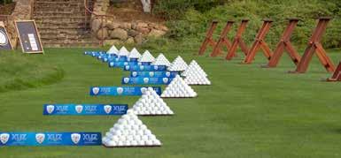 DRIVING RANGE SPONSOR 400 INCLUDES 12 DIVIDERS Birdie Rangers provide a fantastic way to promote sponsors using our simple tent-style rigid Coroplast dividers.