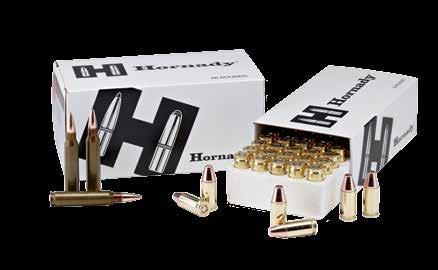 Loaded with Hornady bullets and proven propellants, coupled with high quality cases and