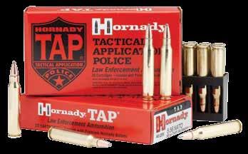 Please see our Application Guide for full details. 55gr. GMX TAP BARRIER ITEM #81255 TAP Barrier turns cover into concealment. The solid choice for law enforcement and military professionals is the 5.