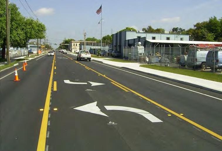 AFTER CONDITIONS 3-Lane Roadway Dual Left Turn Lane 2010 AADT = 15,800 Design