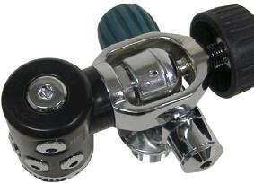 Fig. 3 Fig. 4 Fig. 5 The Onyx First Stage may be attached to your Scuba cylinder by means of the standard yoke assembly for cylinders using a post type valve (fig.