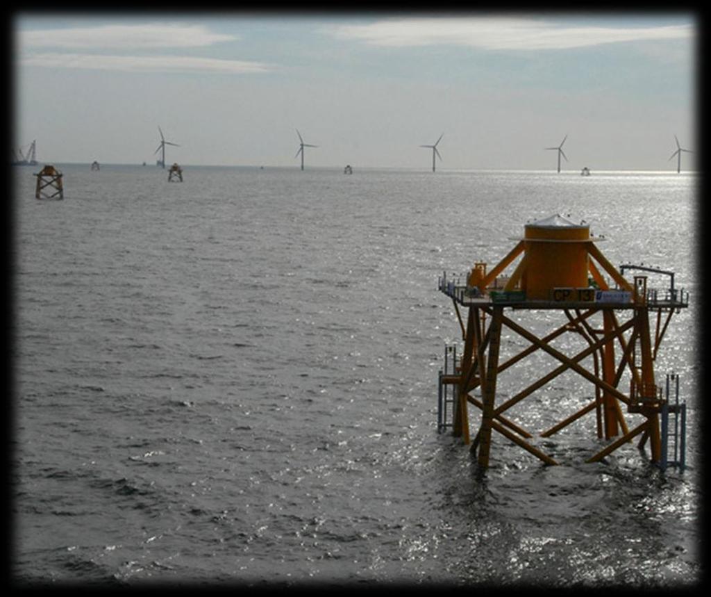 Scour monitoring around offshore jackets and GBFs The C-Power wind farm Phase 1: the GBFs Monitoring 2009-2012 Phase 2: the jackets