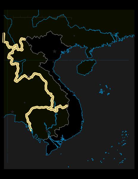 VIETNAM Mainland Territory: 331,211.6 sq. km.