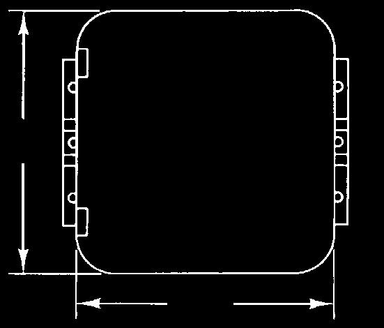 81) 1/4 NPT BACK VIEW PANEL CUTOUT DIMENSIONS FOR PANEL MOUNTING mm (INCH) E1053 Neither Emerson, Emerson Automation Solutions, nor any of their affiliated entities