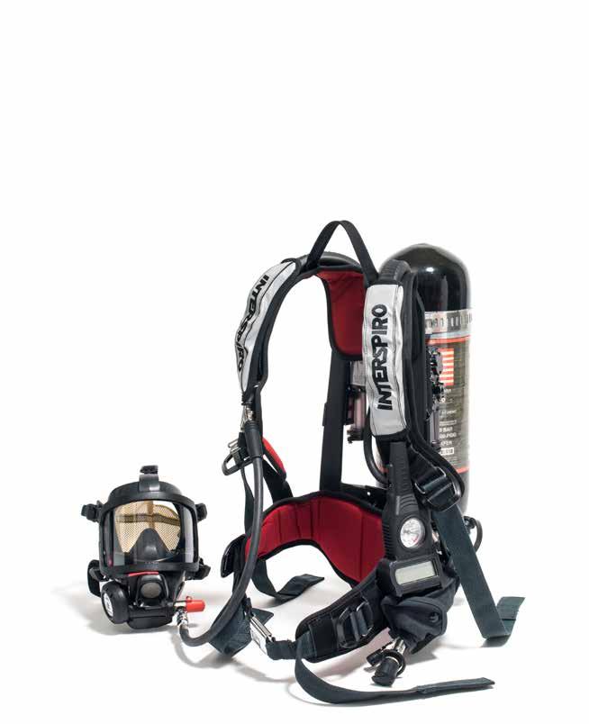 8 SELF CONTAINED BREATHING APPARATUS (SCBA) SPIROMATIC S8 SPIROMATIC S8 is the eighth generation NIOSH and NFPA approved SCBA from Interspiro.