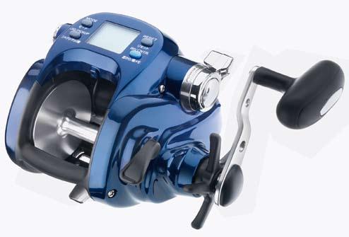 TANACOM BULL 750 Electronic reel for deep sea fishing. You reach incredible depth with this reel without exhausting winding by hand. Every 12V 7.