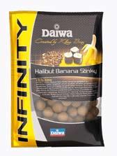 By adding hot chili powder, soya meal, liver meal and fresh fish meal from the food industry, this premium quality boilies gain a chunky structure.