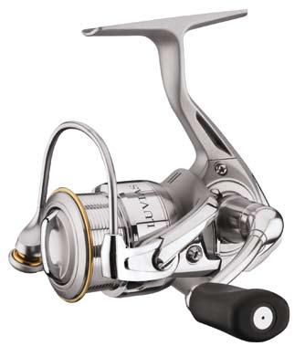 Rollen Reels Front drag reels Front drag reels LUVIAS 1003 This reel was specially developed for ultra-light fishing, which is gaining popularity and impresses by its small reel body and its light