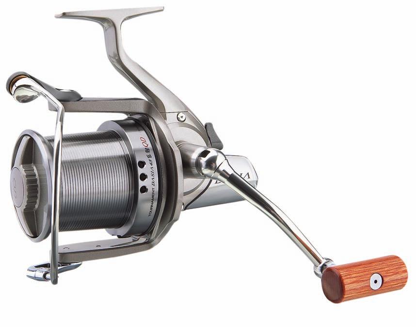 TOURNAMENT ISO QD 90g The QD-Quick Drag System Integrated free spooling in the drag: Half a turn of the drag from free spooling to the maximum drag.