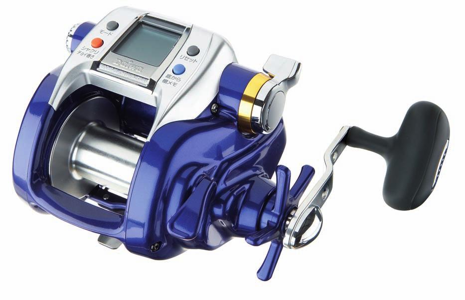 TANACOM 00 S Electronic reel with 2V power engine for fishing in Norway. The gear is.:. The winding speed is ca.