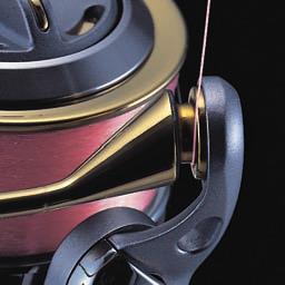 The special, strengthening construction prevents the twisting of the line around the handle, which was a problem for spin anglers in the past.