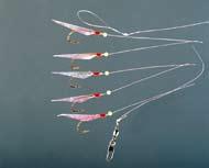 with 5 hooks Length: 135cm with 5 hooks and additional beads Length: 135cm TOURNAMENT Treble Hook - Type 14501 14501-001 1 7pc 14501-002 2 7pc 14501-004 4 8pc 14501-006 6 8pc 14501-008 8 8pc