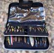 Tackle Organizer Oversized tackle organizer with 4 big plastic boxes perfect for the storage and transport of soft lures,
