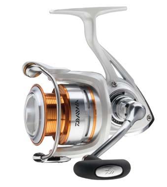 Front Drag Reel TEAM DAIWA MATCH / FEEDER For 2011, DAIWA introduced this new series of Match and Feeder reels with single handle with big success.