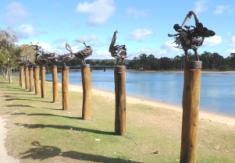 Alley and Currumbin Creek estuary (18km round trip- but can be shortened to suit); "Golden Four" Beaches Walk.