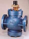 Safety and Regulating Valves SAFETY RELIEF VALVES Bailey safety relief valves offer a broad spectrum of protection against over-pressure for vital services such as steam, air, gases, water and