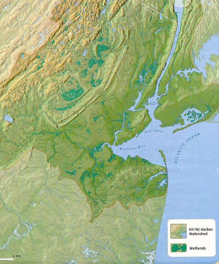 Passaic River, Hackensack River, Newark Bay Hudson River Kill van Kull Arthur Kill Raritan River & Bay
