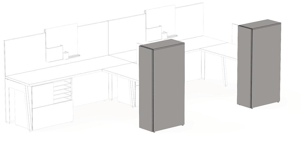 freestanding tower basics (continued) The following outlines the features of Expansion Cityline Freestanding Tower Full Door.