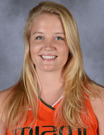 Emese Hof Junior Forward/Center 6-3 # 21 - Serving as a team co-captain along with Laura Cornelius and Erykah Davenport - Has four double-doubles in her career, including two this season - Due to