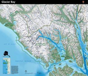 Glacier Bay Image: US National Park Service Also in the eastern Gulf of Alaska, but farther