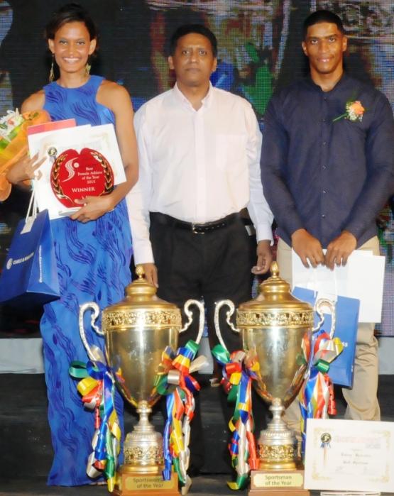 Female high jumper Lissa Labiche, sailor Govinden crowned the best Female high jumper Lissa Labiche has reclaimed the Sportswoman of the Year title she relinquished to weightlifter Clementina
