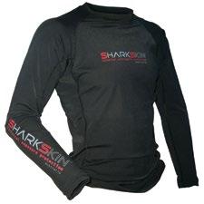The Rapid Dry fabric is warmer than cotton and nylon/lycra synthetic fabrics when wet.