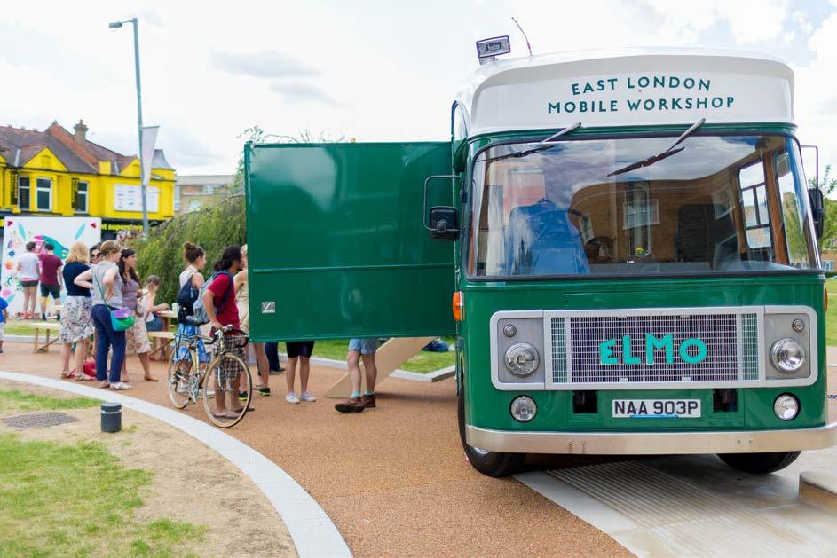 CALLING ALL MOBILE ART VEHICLES June 2014 PORTABILITY: ART ON THE MOVE Celebrating the extraordinary world of mobile art vehicles in Queen Elizabeth Olympic Park 20th 21st September, 2014 For the