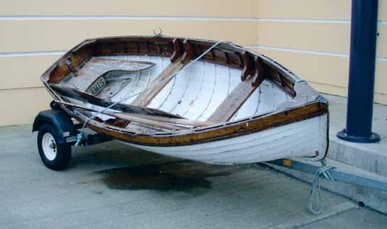 FACTUAL INFORMATION 2. FACTUAL INFORMATION 2.1 Description of Vessel The vessel was an eleven foot clinker laid wooden punt. It was reported to have been built by Mr. Aidan Fennell, the deceased.