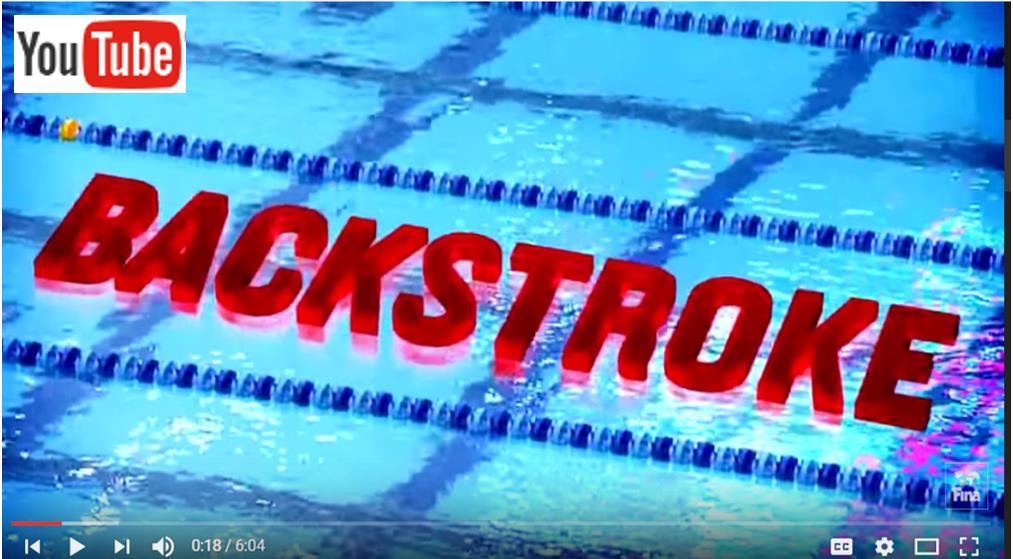BACKSTROKE: Finish Mechanics (cont d) When you transition your attention from watching the swim to watching the swimmer s shoulders at the touch, do not