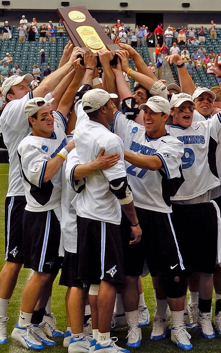 NCAA Recaps - 2005 88 For 14 games the Johns Hopkins men s lacrosse team had found a way to make one more play than its opponent.