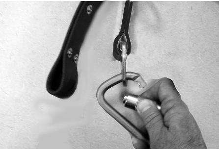 Figure 40 - Connect Body Support Carabiner to