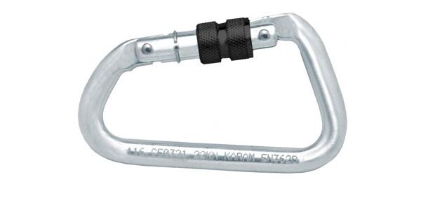 Conforms to EN 362:2002 Class B. ANCHORAGE CLAMP Aluminum anchorage clamp. Minimum tensile strength 22,5 kn. Conforms to EN 795:1996-Class A1.