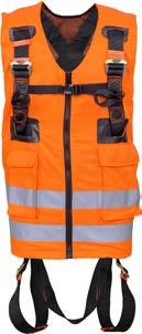 High-Visibility Full Body Harness 136 kg FA 10 303 00 2 Point High-Visibility Full Body Harness 136 kg Front &