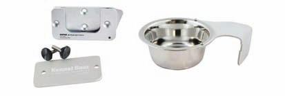 Kennel Gear Bowl Systems Product Information: Kennel Gear bowl kits come with a bowl and Kennel Bar Mount system.