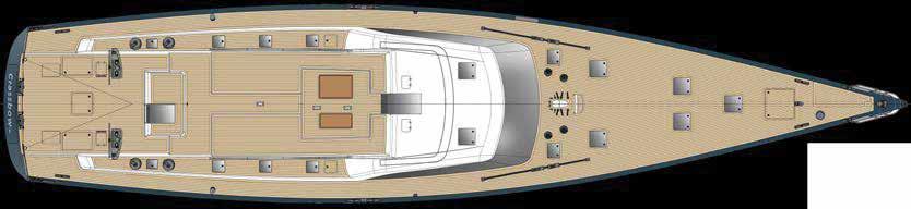 It is one of many desirable features designed by the Owner, Southern Winds Shipyard, Farr Yacht Design, and Nauta Design. All aboard reflect on the pleasures of sailing Crossbow.