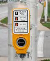 Accessible Pedestrian Signals (APS) Description: Communicates information about the WALK and DON T WALK intervals in non-visual forms (Ex: audible tones and vibrotactile surfaces) to people who are