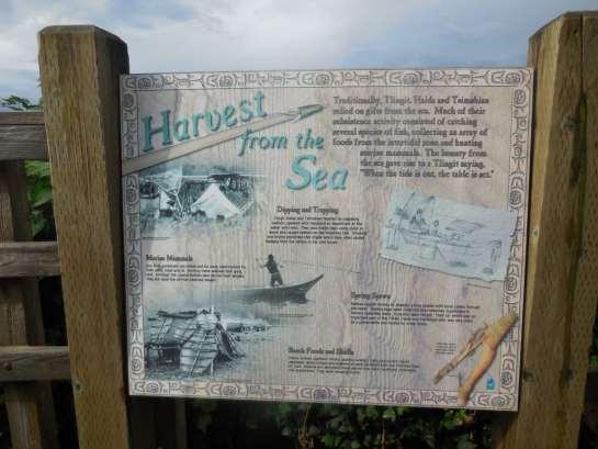 Sign: Harvest from the Sea.
